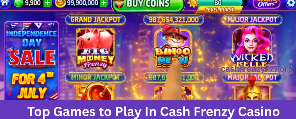 Exciting casino gameplay in Cash Frenzy 777 app